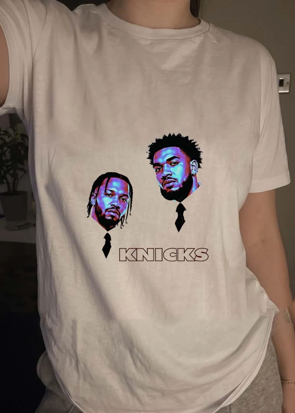 Knicks Jalen Brunson Karl-Anthony Towns Vintage shirt