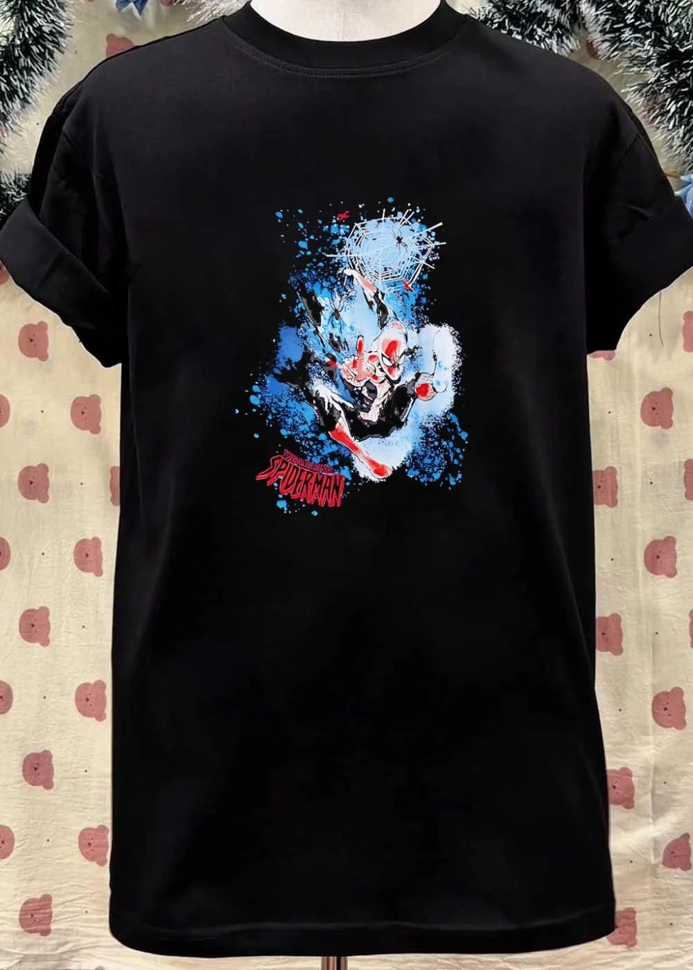 The Amazing Spider-Man Dynamic Splatter Art T-Shirt