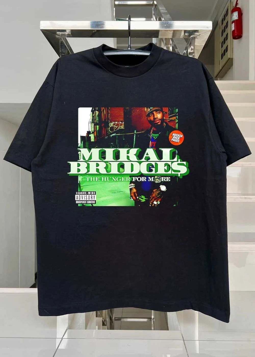 Mikal Bridges The Hunger for More League Wide Advisory Shirt