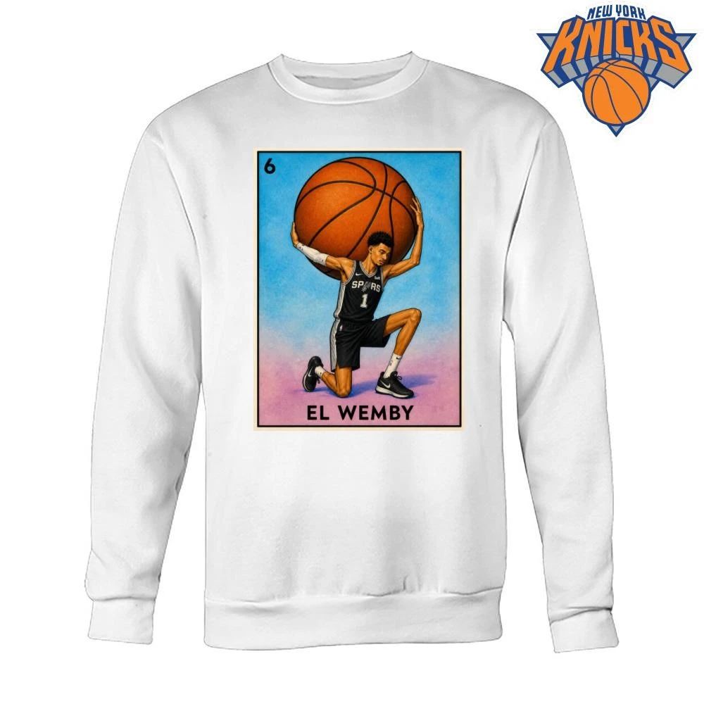 Victor Wembanyama El Wemby San Antonio Spurs Loteria Atlas NBA Finals 2026 Shirt