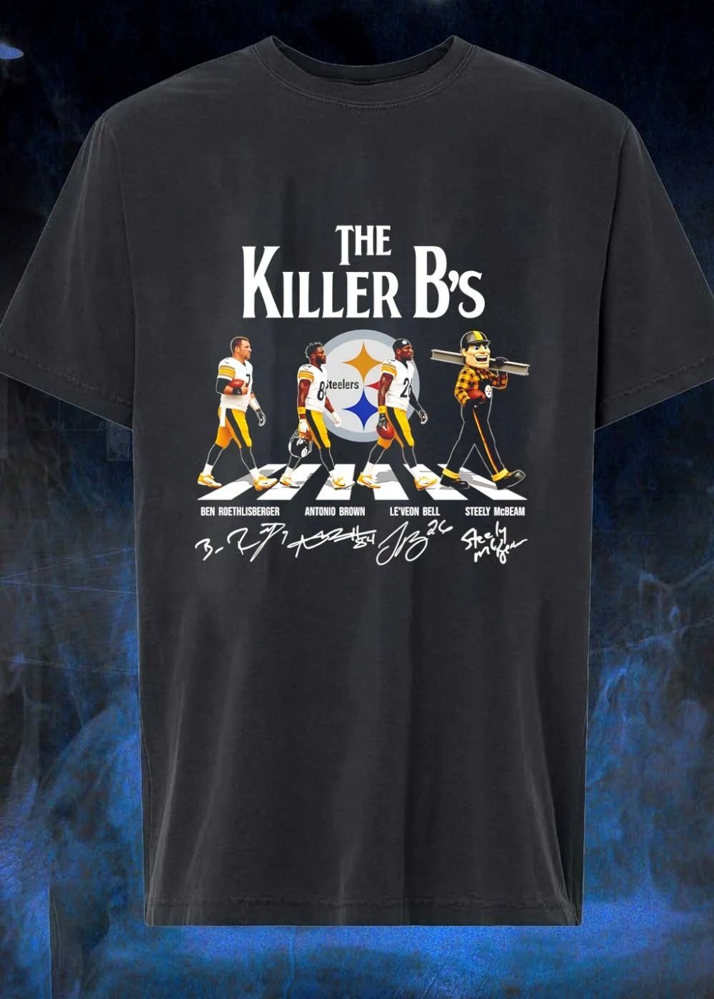 Ben Roethlisberger Antonio Brown Le’veon Bell Steely Mcbeam The Killer B’s shirt