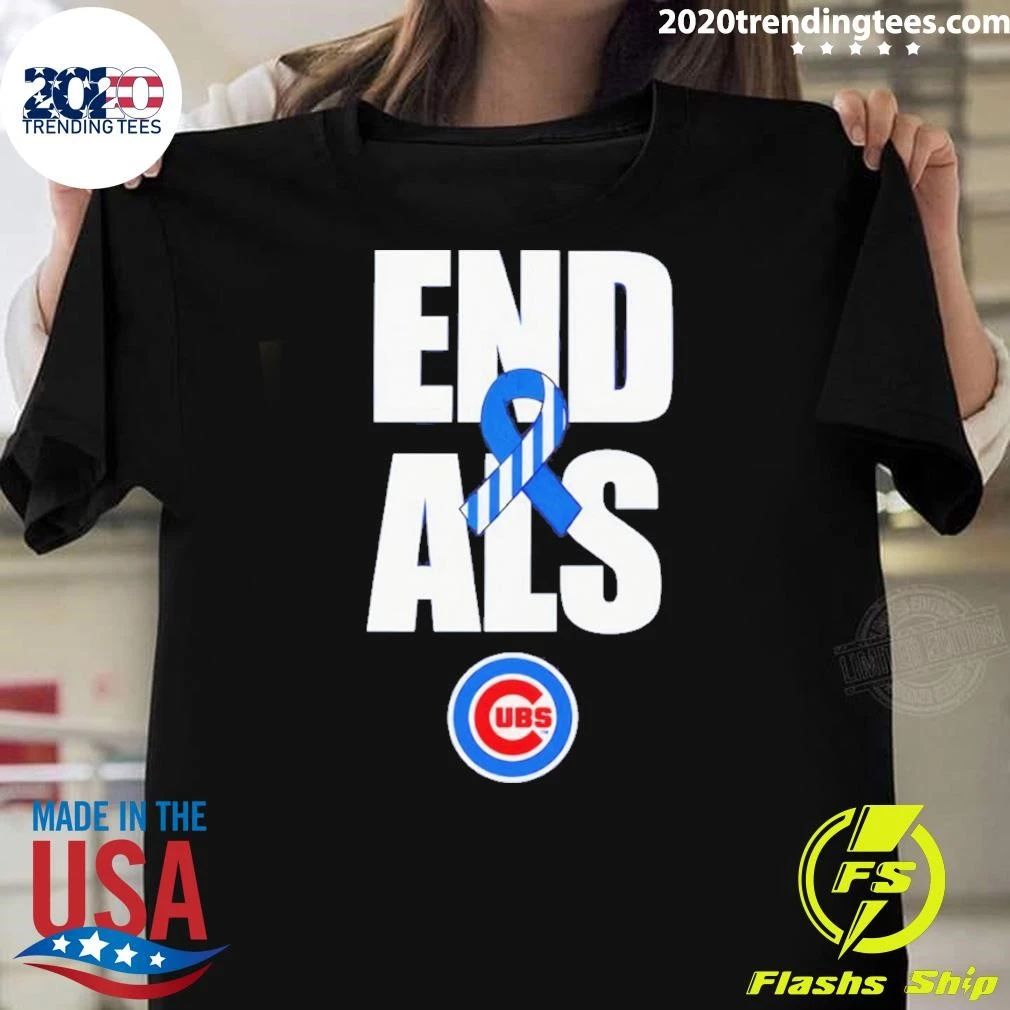 Chicago Cubs Nico Hoerner End Als Awareness Shirt