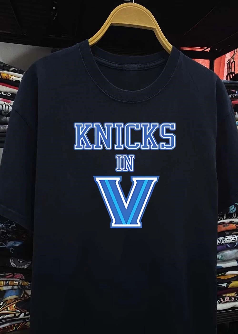 Knicks In Villanova Wildcats V Logo Shirt