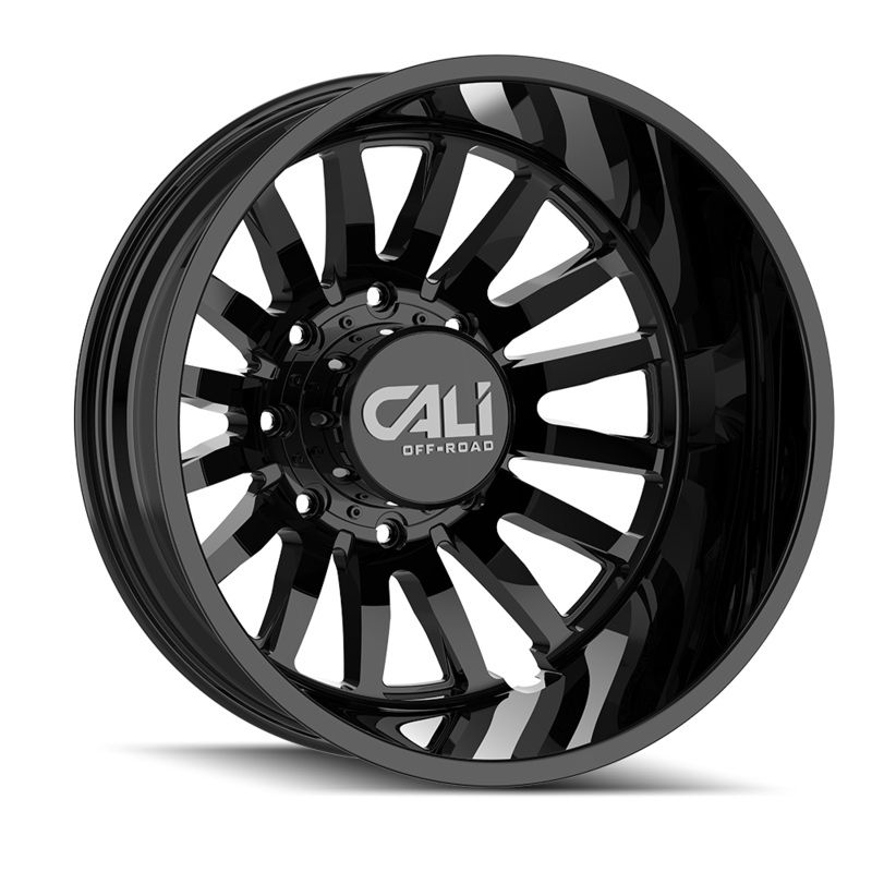 Summit 9110D Dually Gloss Black Wheel 22×8.25 / 8×210 BP / -232mm Offset / 154.2mm Hub