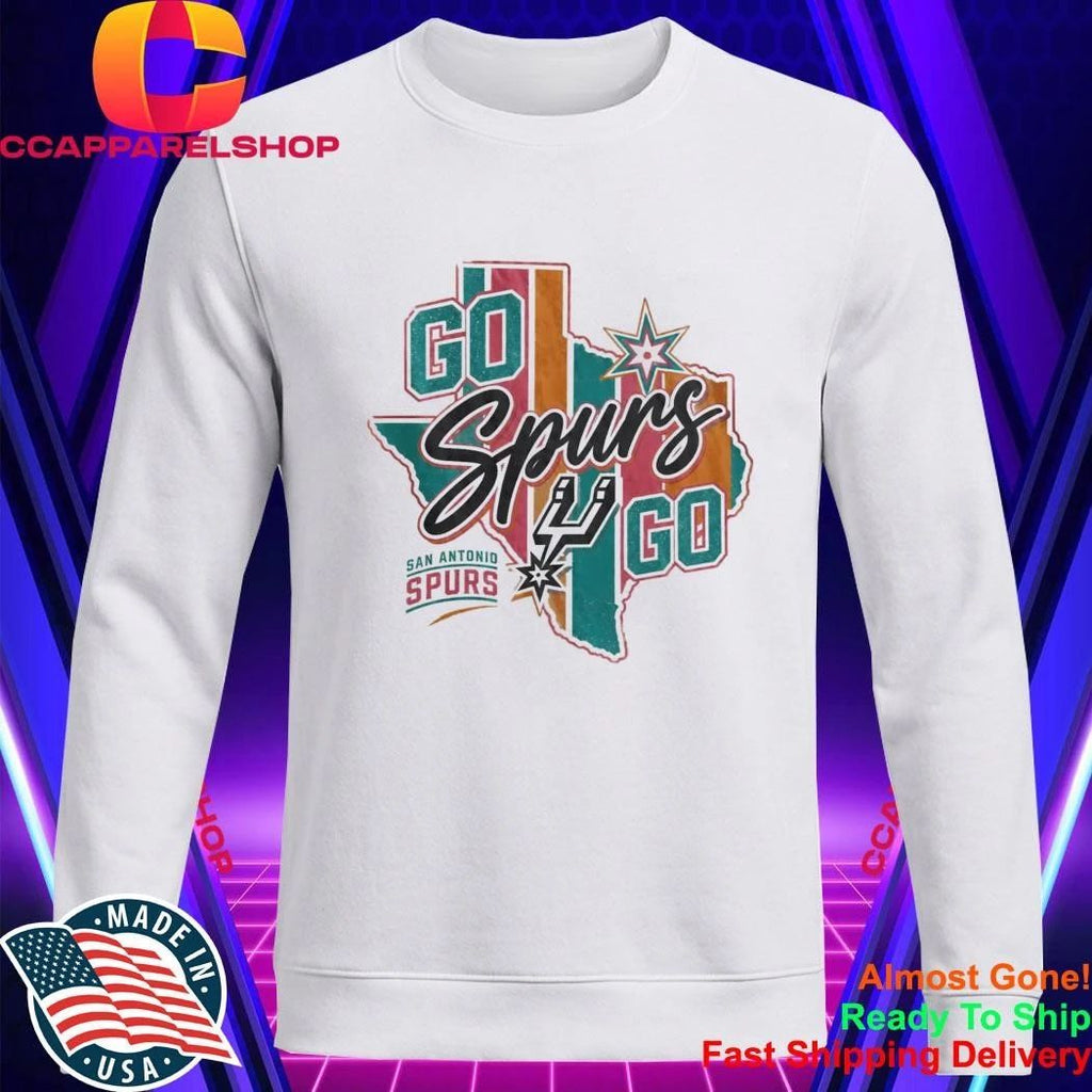 Go Spurs Go San Antonio Retro Game Day Shirt