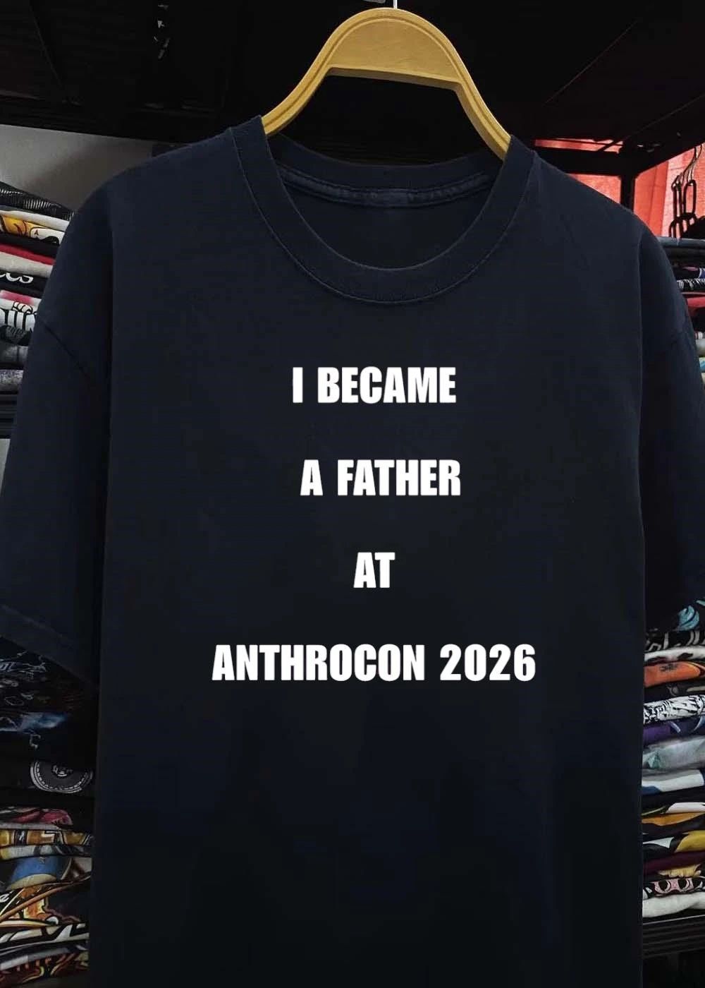 I became a father at Anthrocon 2026 shirt
