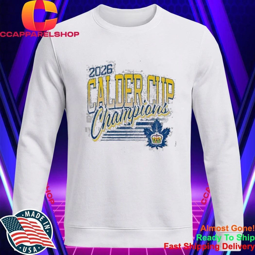 Toronto Marlies Merch 2026 Calder Cup Champs Roster Shirt