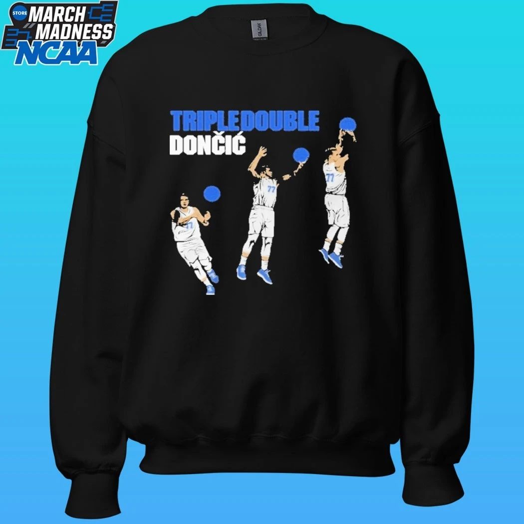 Triple Double Doncic Luka Dončić Los Angeles Lakers Shirt
