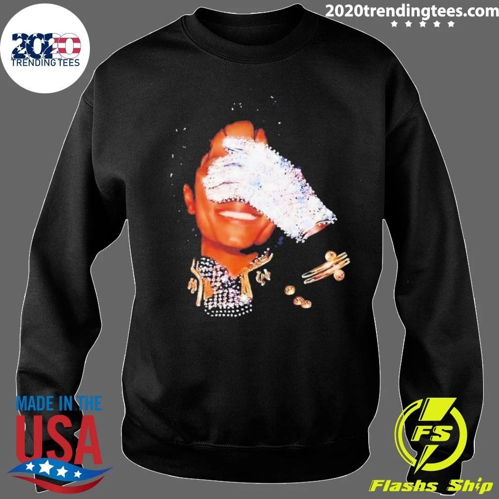 The King Of Pop Mj Jackson Drake Diamond Glove Shirt