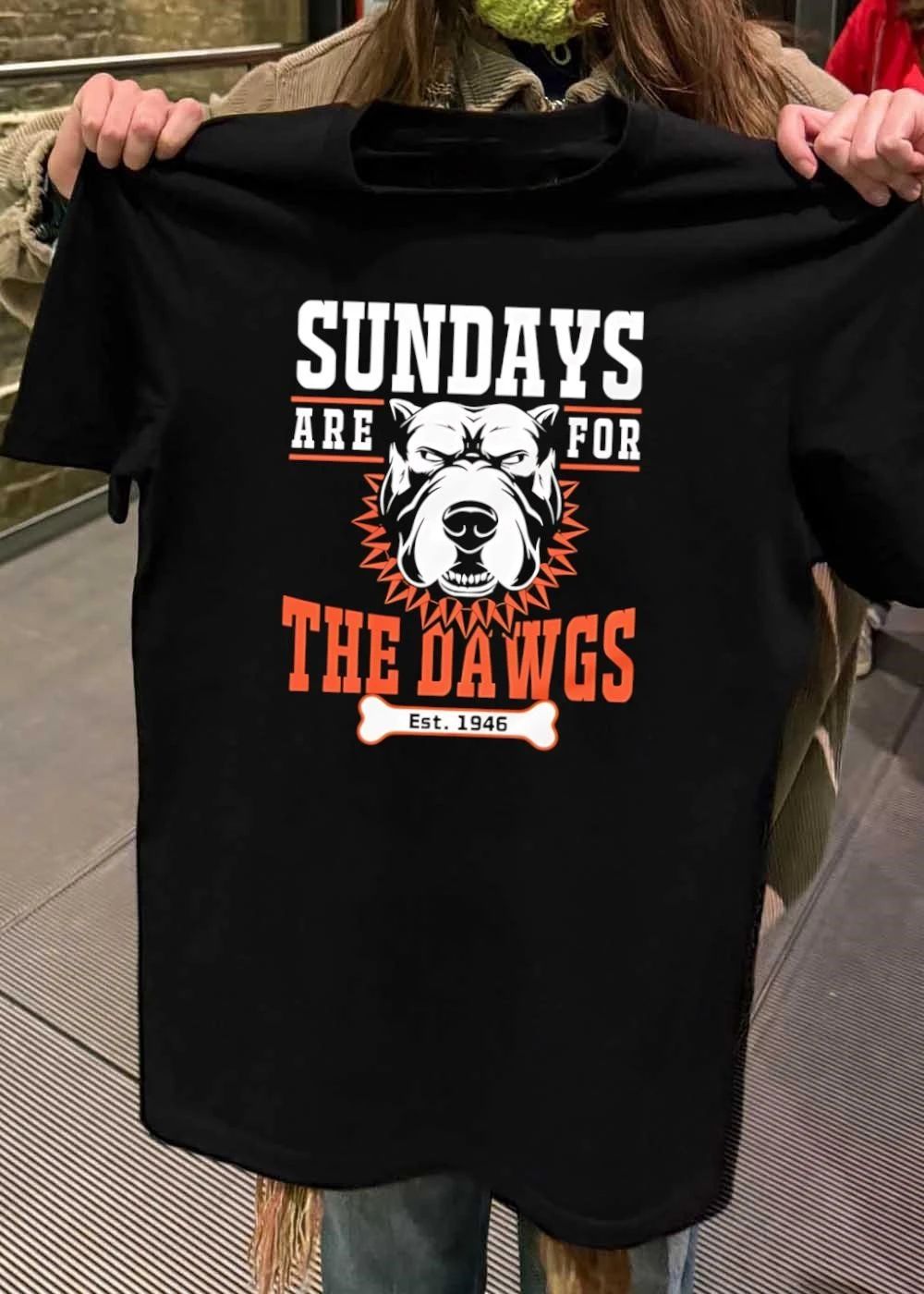 Est. 1946 Sundays are for the Dawgs Cleveland Browns shirt