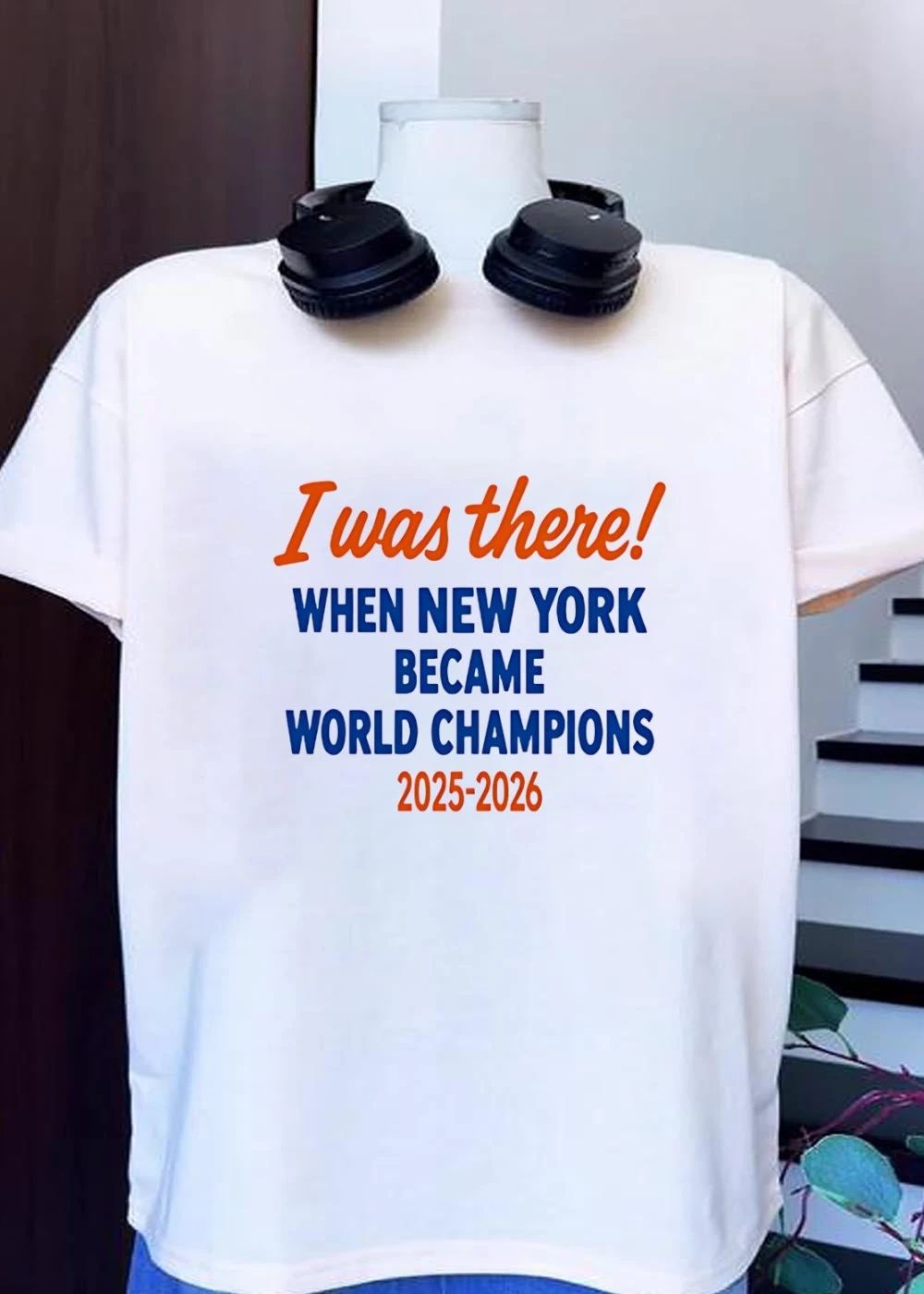 I Was There When New York Became World Champions 2025-2026 Knicks T-Shirt