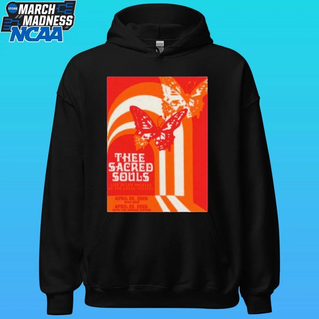 Thee Sacred Souls 4 22 23 2026 Los Angeles Shirt
