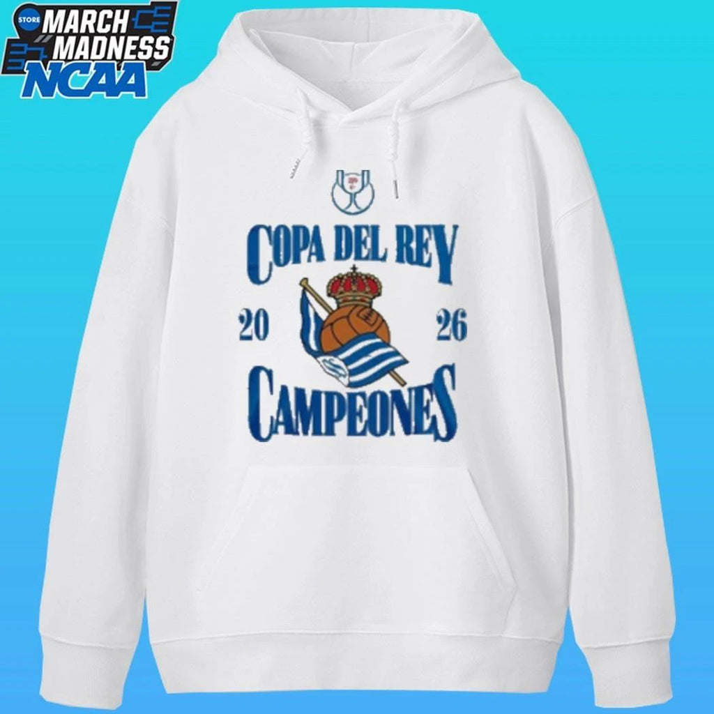 Real Sociedad 2026 Copa Del Rey Champions Shirt