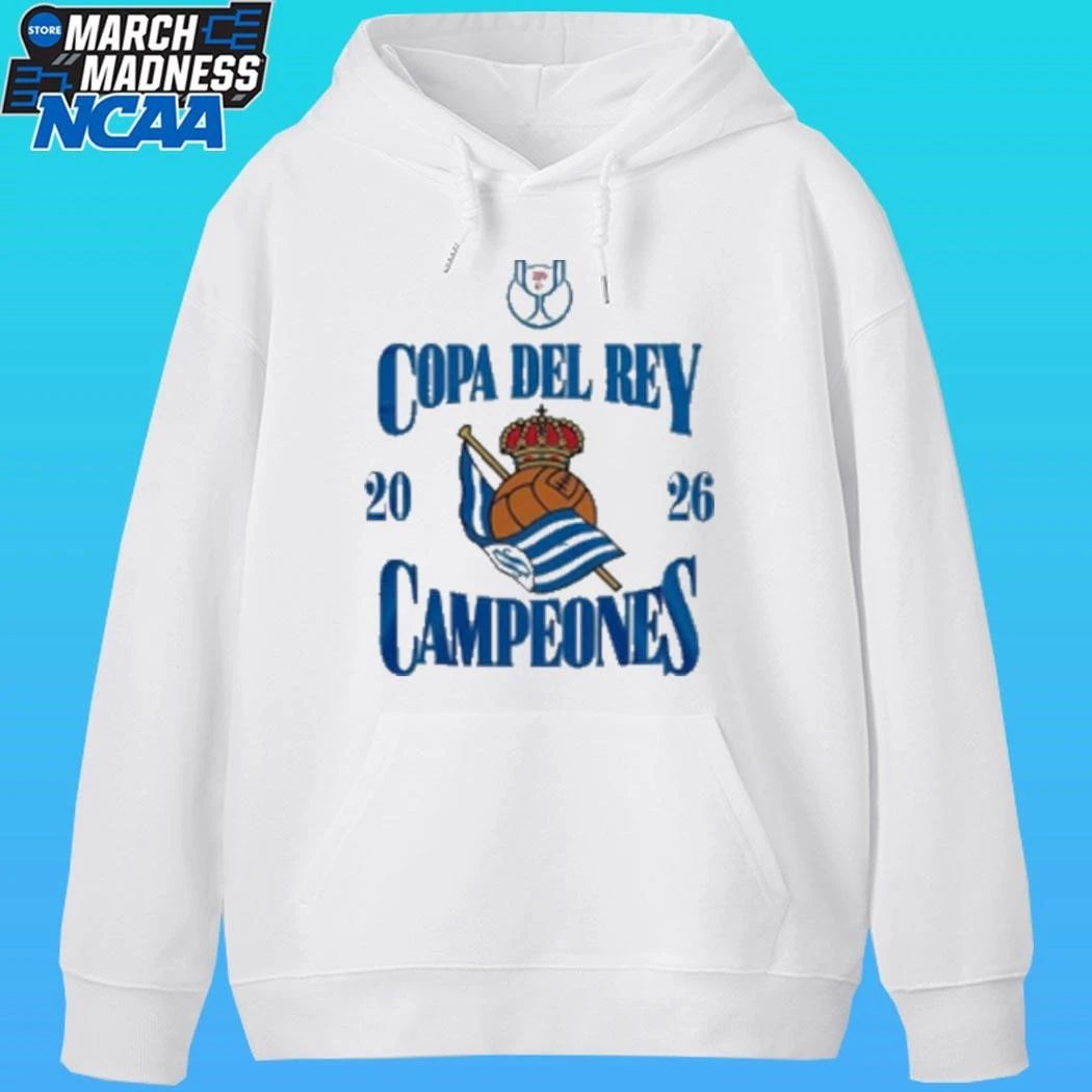 Real Sociedad 2026 Copa Del Rey Champions Shirt