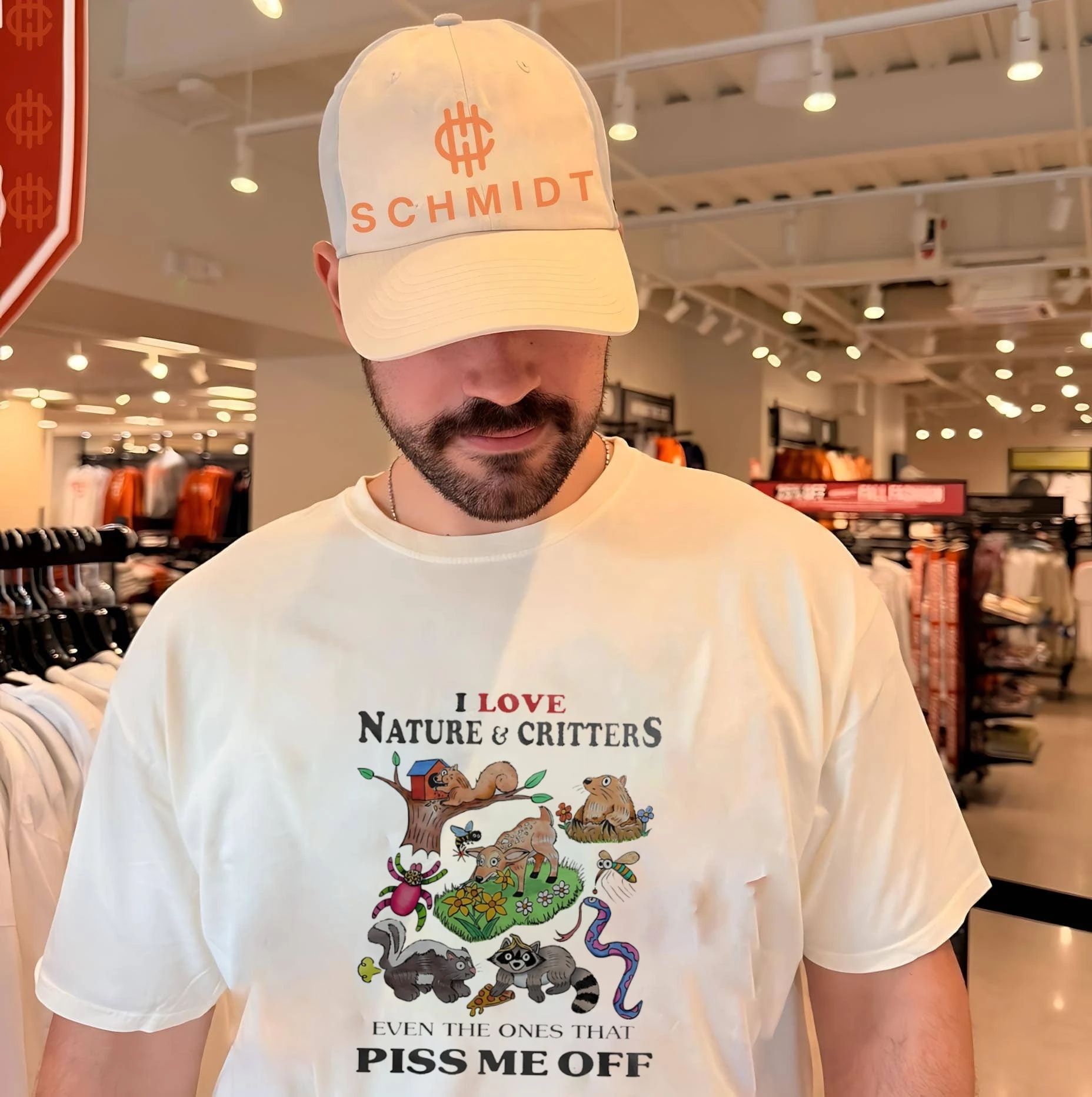 I Love Nature and Critters Even the Ones That Piss Me Off shirt