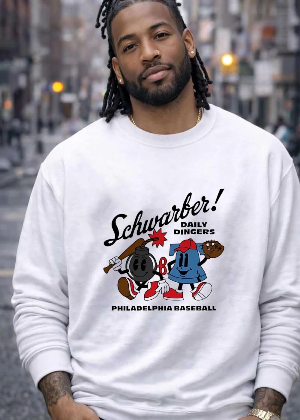 Kyle Schwarber Philadelphia Phillies MLB Daily Dingers Philadelphia Baseball shirt