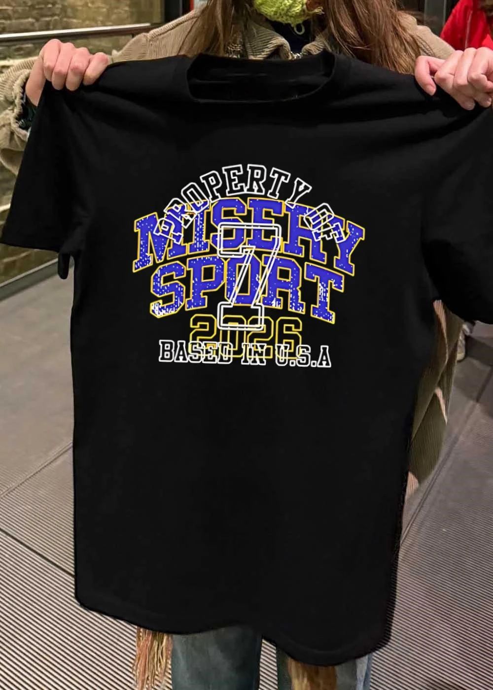 Property of Misery Sport 2026 Based in USA T-Shirt