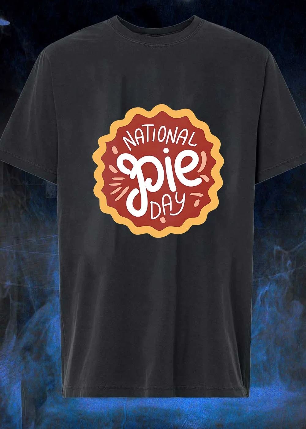 National Pie Day logo shirt