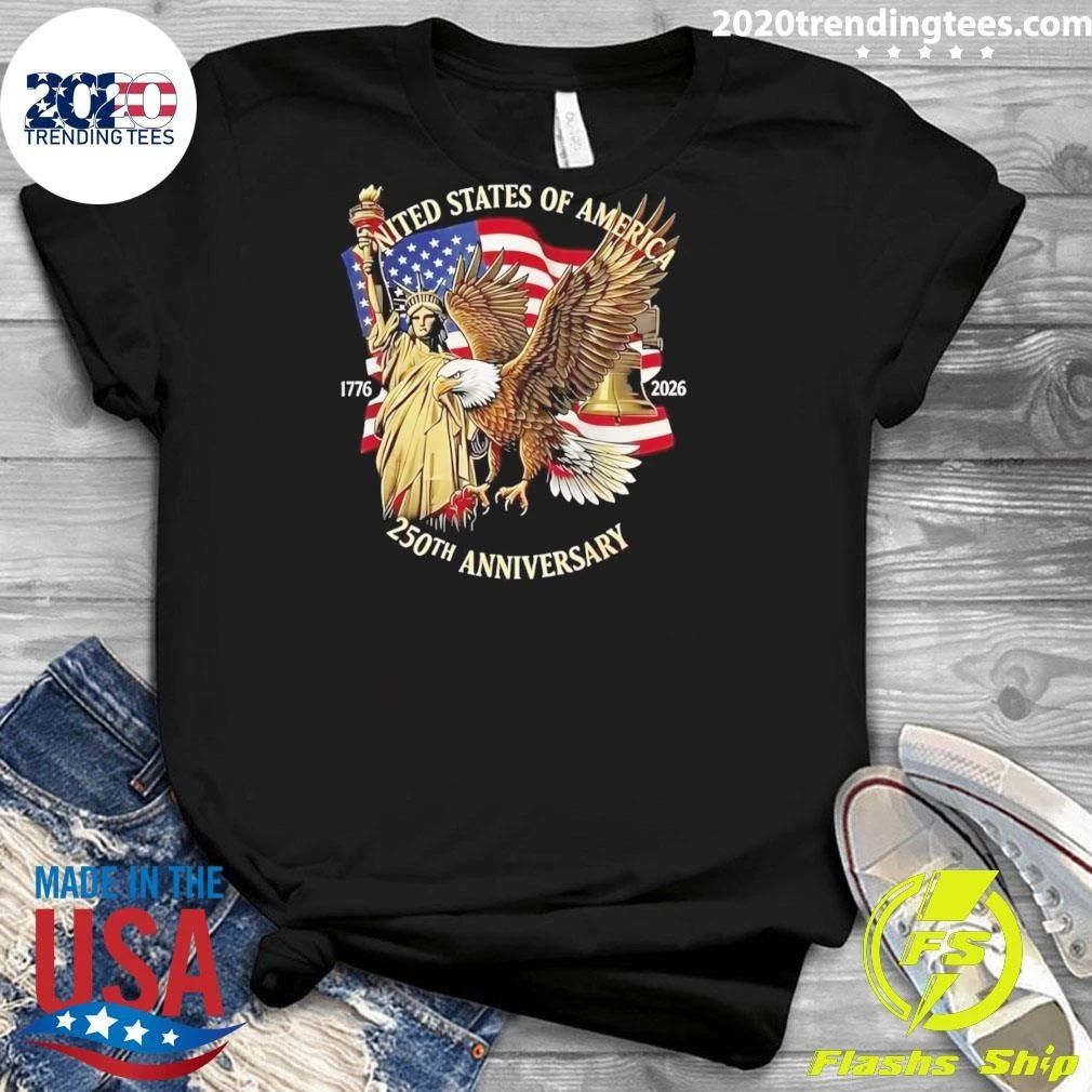 Eagle Liberty Bell United States of America 250th Anniversary 1976-2026 Shirt