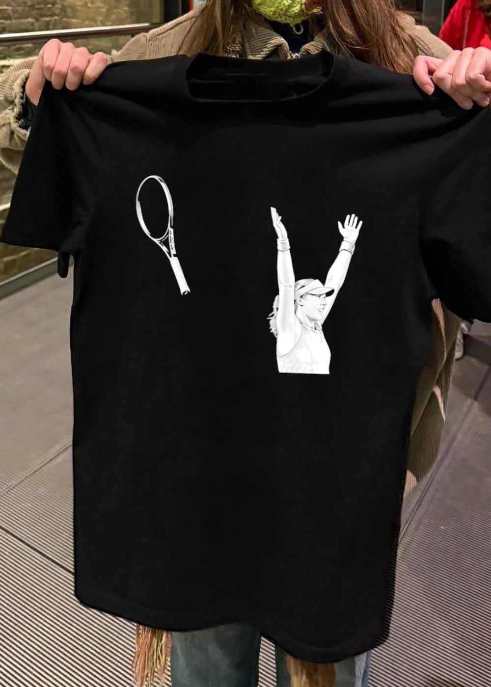 Babolat Victory Tennis Player Arms Raised Celebration T-Shirt