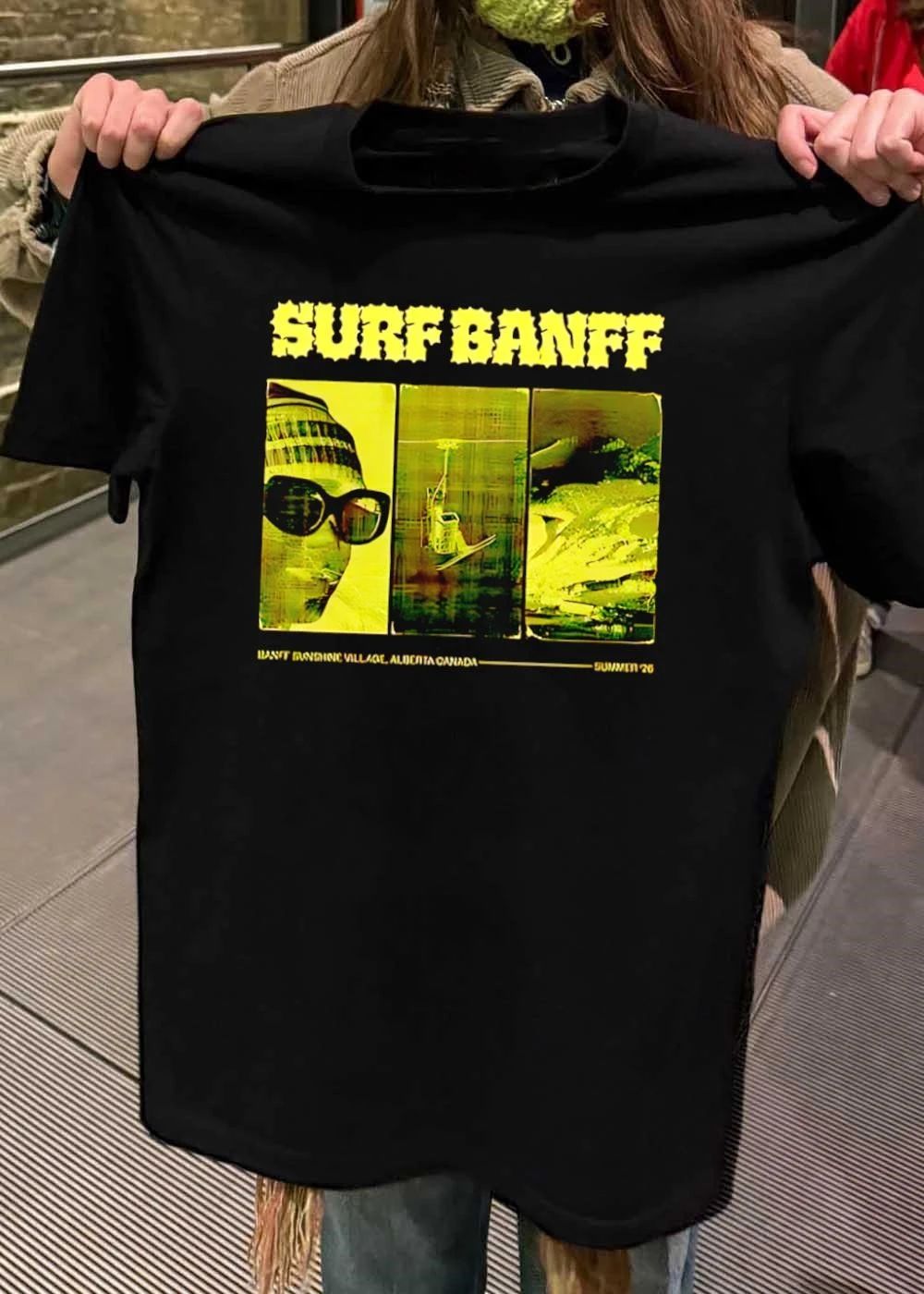 Surf Banff Sunshine Village Alberta Canada Summer 26 Vintage Style shirt