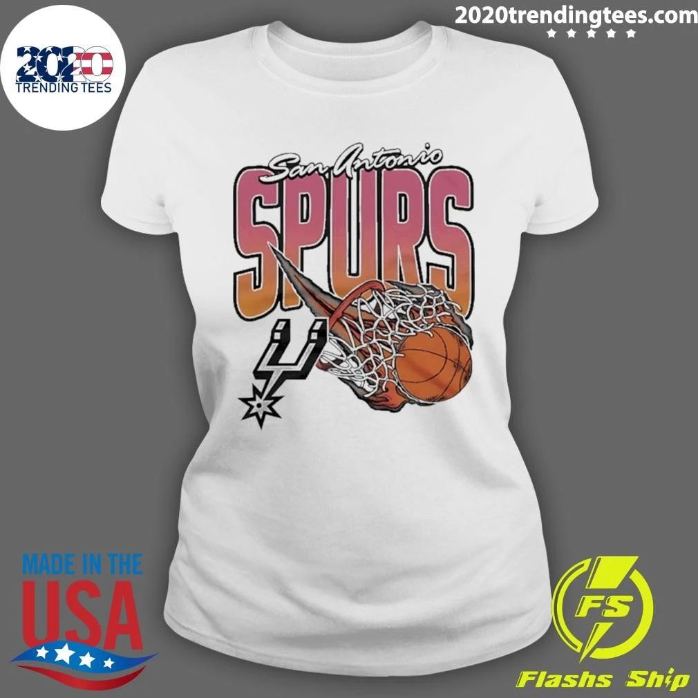 San Antonio Spurs Teal On Fire Shirt