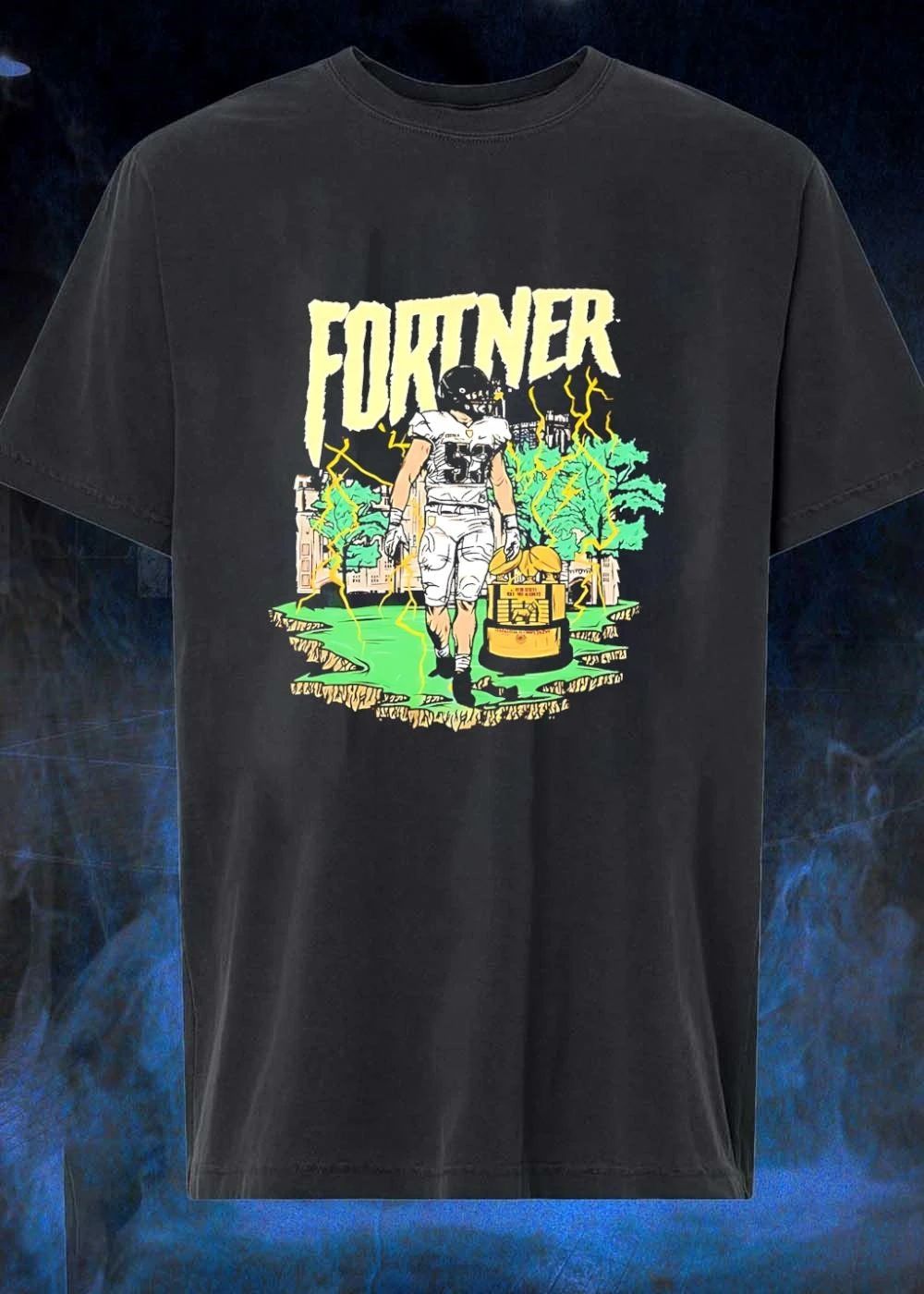 Army Black Knights Kalib Fortner 53 graphic shirt