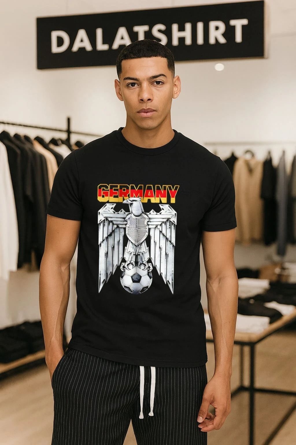 Germany Soccer Eagle Traditional Emblem shirt