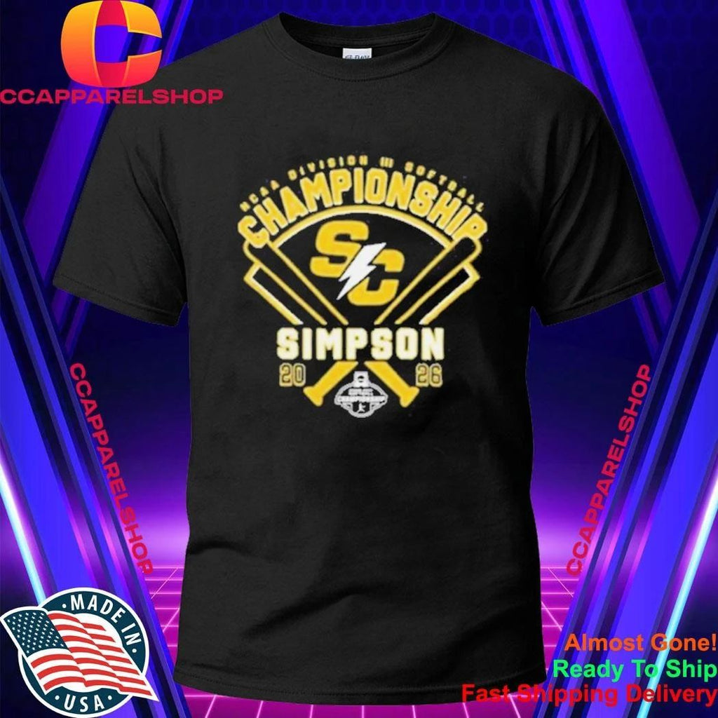 2026 NCAA Division III Softball Championship Simpson Storm Shirt