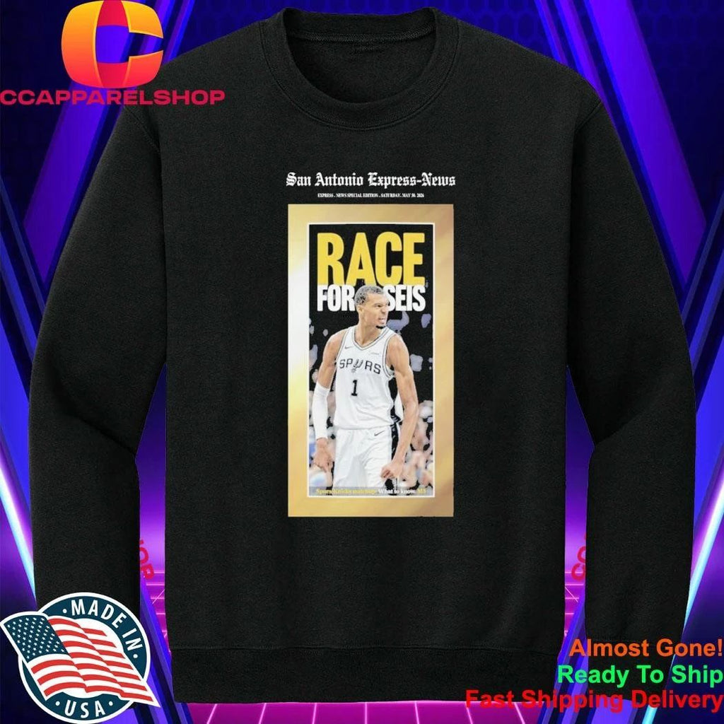 San Antonio Express News Race to Seis Shirt