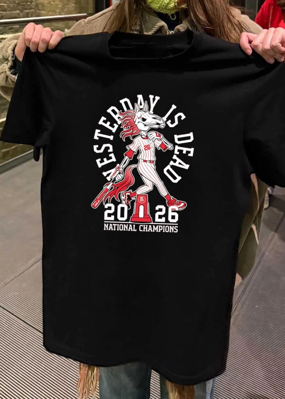 Barstool Sports Yesterday Is Dead 2026 Oklahoma National Champions shirt