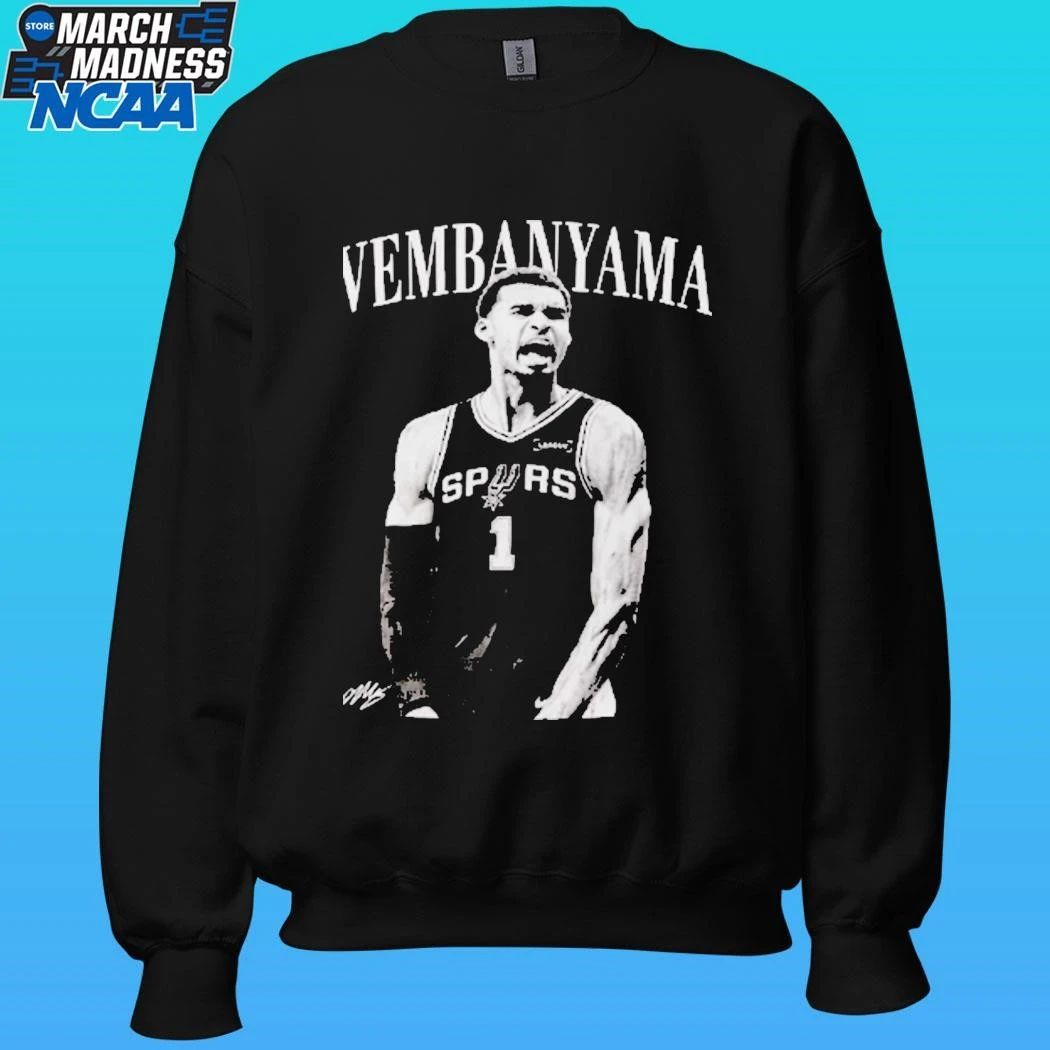 Victor Wembanyama Vintage Washed Shirt