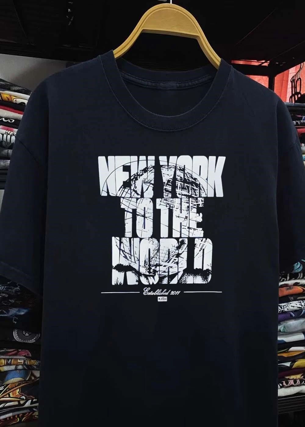 Established 2011 KITH New York to the World Graphic shirt