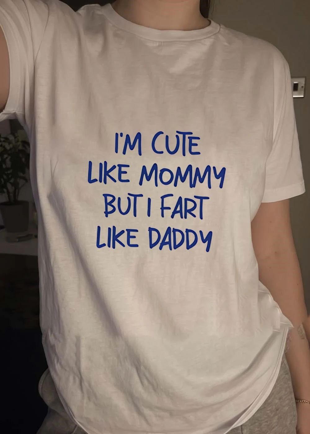 Cute Mommy Fart Daddy Funny Baby shirt