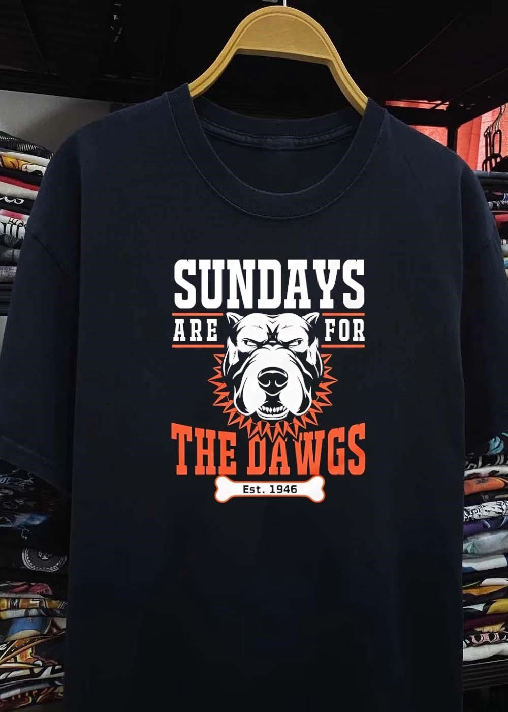 Est. 1946 Sundays are for the Dawgs Cleveland Browns shirt