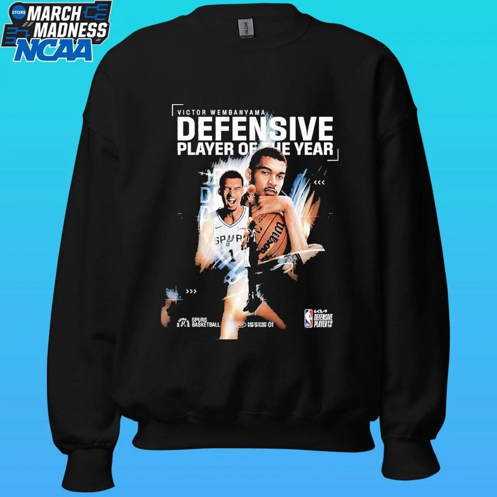 Victor Wembanyama Winning Kia Nba Defensive Player Of The Year 2026 Shirt
