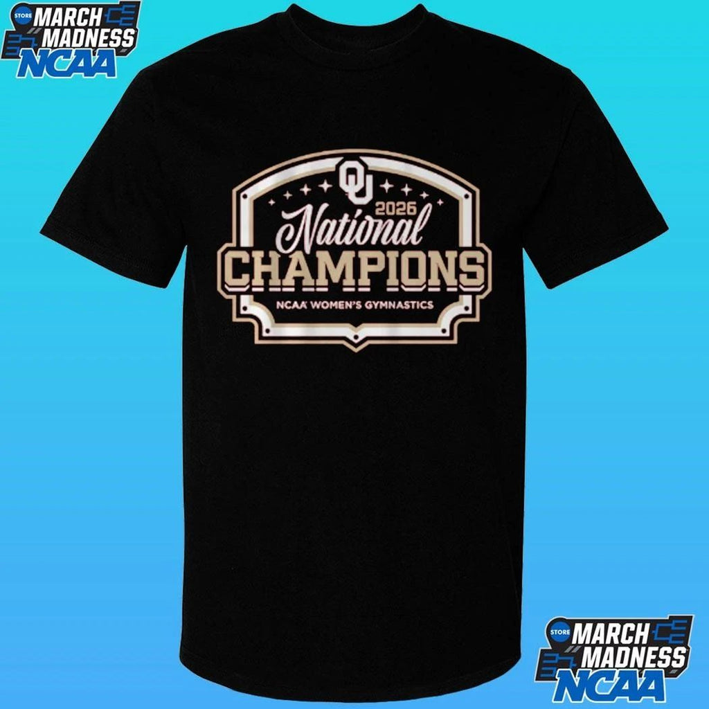 Oklahoma Women’s Gymnastics 2026 National Champions Shirt