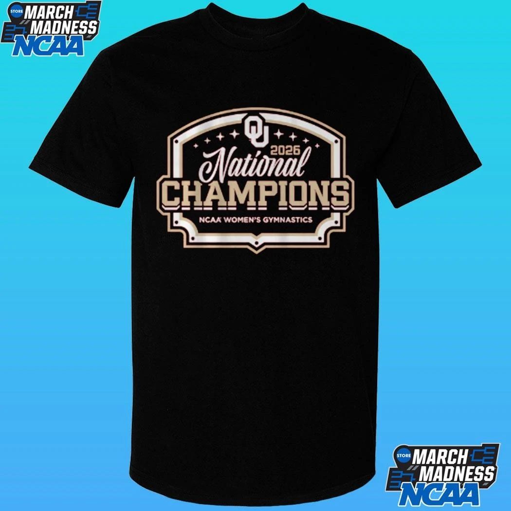 Oklahoma Women’s Gymnastics 2026 National Champions Shirt