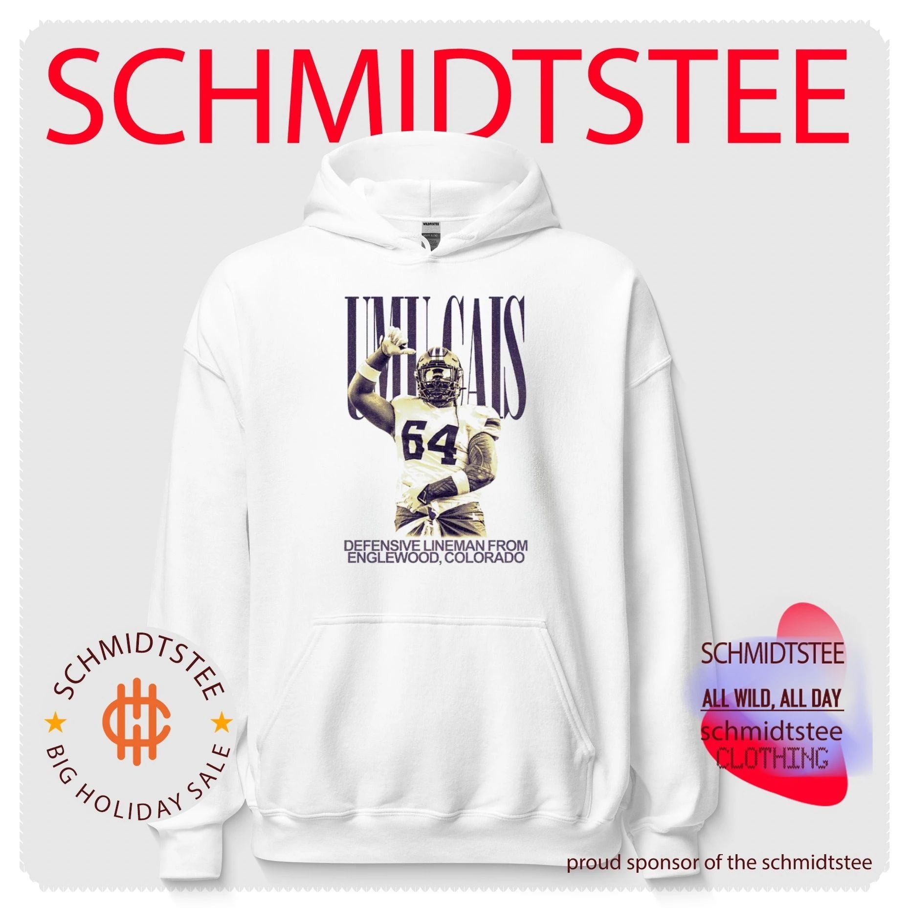 Tufanua Umu Cais Defensive Lineman from Englewood Colorado shirt