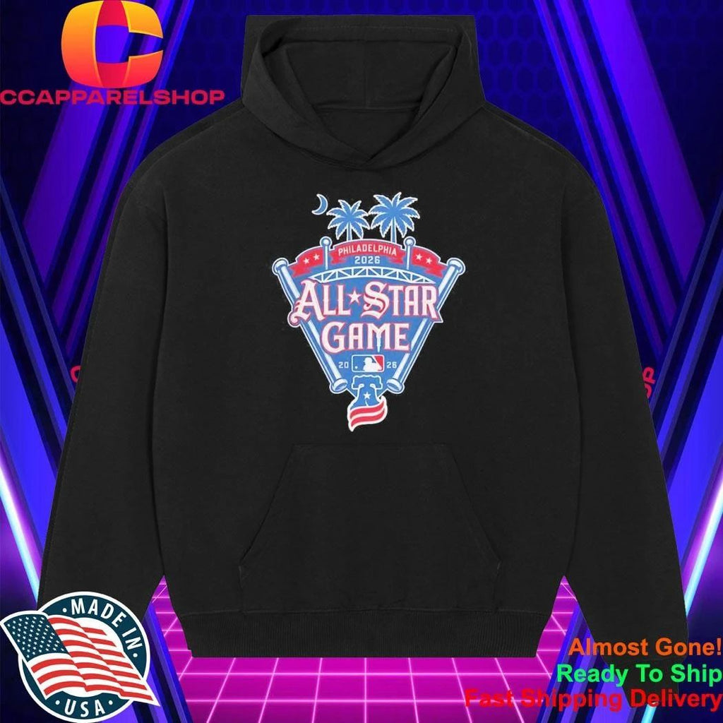 Philadelphia 2026 All Star Game MLB Baseball Liberty Bell Palm Trees Event Shirt
