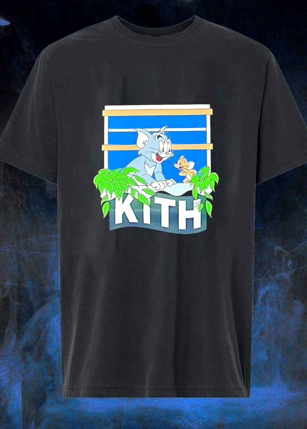 Kith Tom And Jerry Window Leaves Shirt