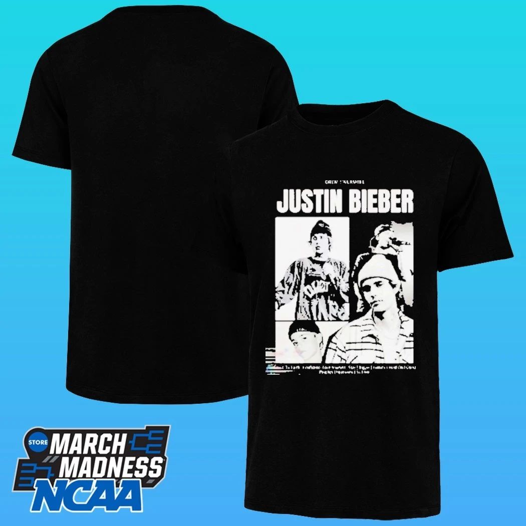 Justin Bieber Greatest Hits Collage Shirt