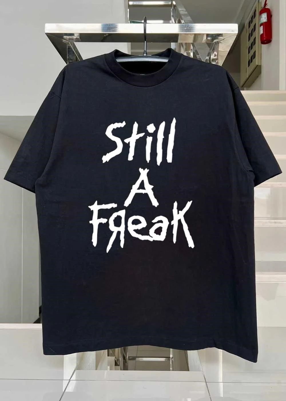 Still a Freak Grunge Text T-Shirt