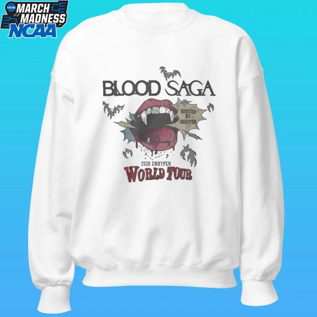 Enhypen Blood Saga World Tour Shirt