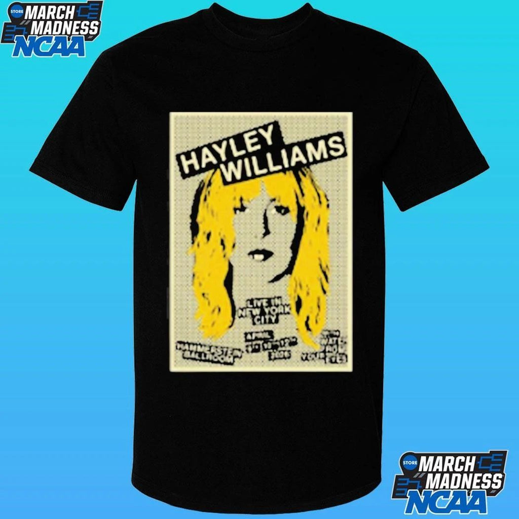 Hayley Williams Hammerstein Ballroom Nyc Apr 9-12 2026 Poster Shirt