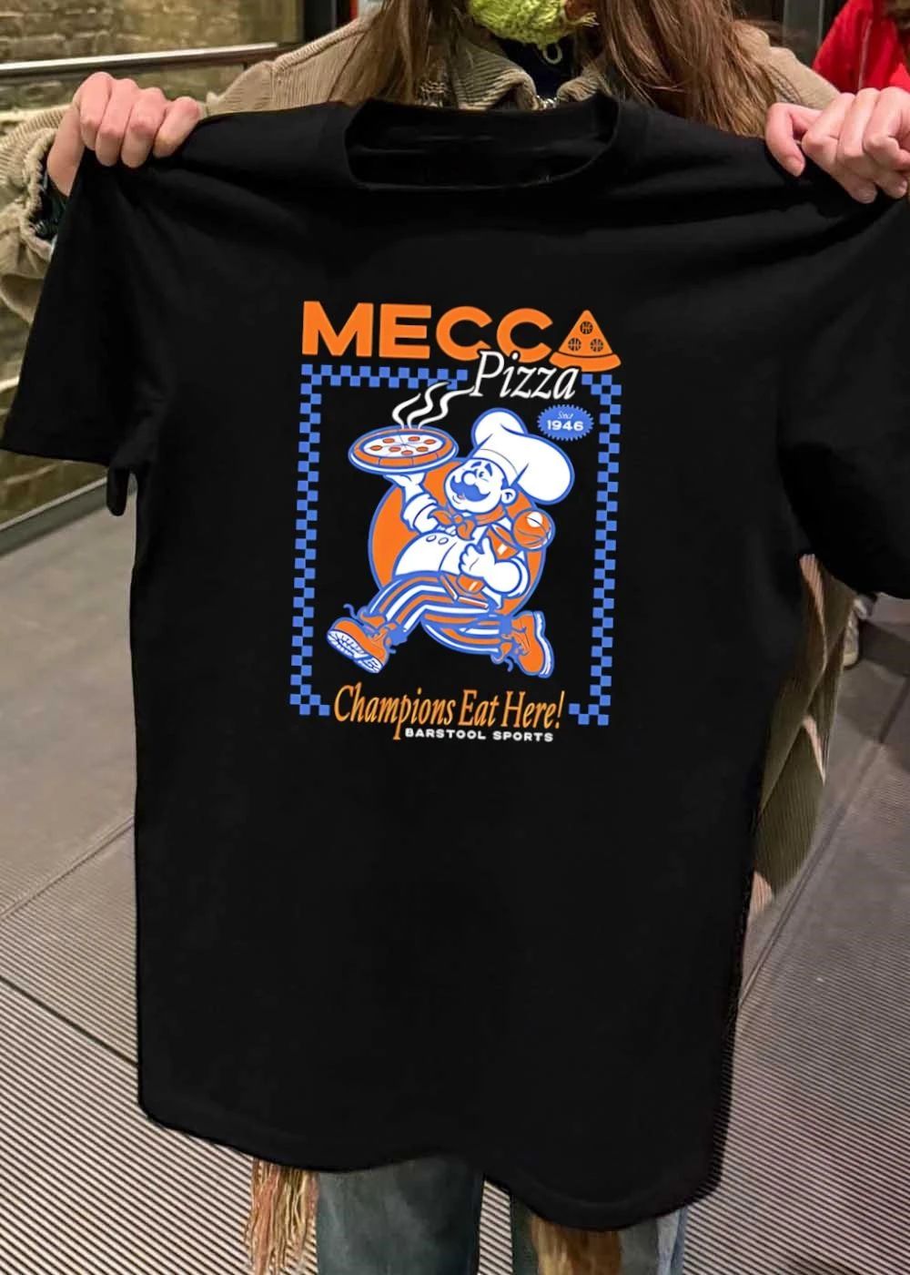 Barstool Sports Mecca Pizza Champions Eat Here Since 1946 T-Shirt