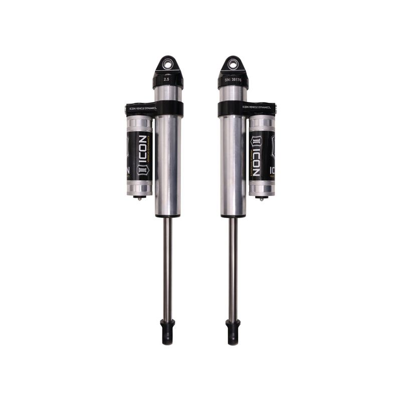 Icon 2.5 Piggyback Reservoir Shocks Pair for 2004-2015 Nissan Titan