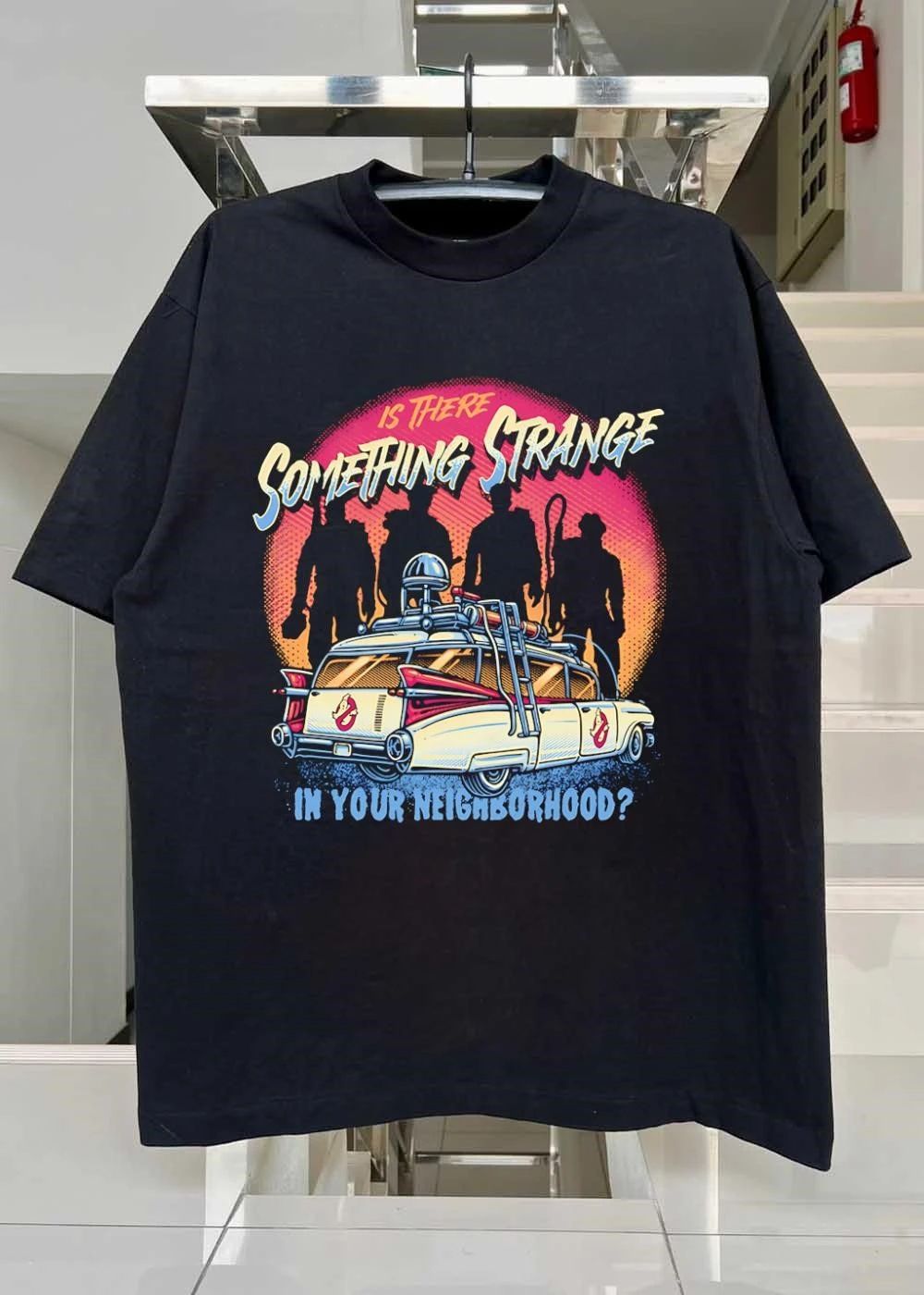 Ghostbusters Hunting Is There Something Strange in Your Neighborhood T-Shirt