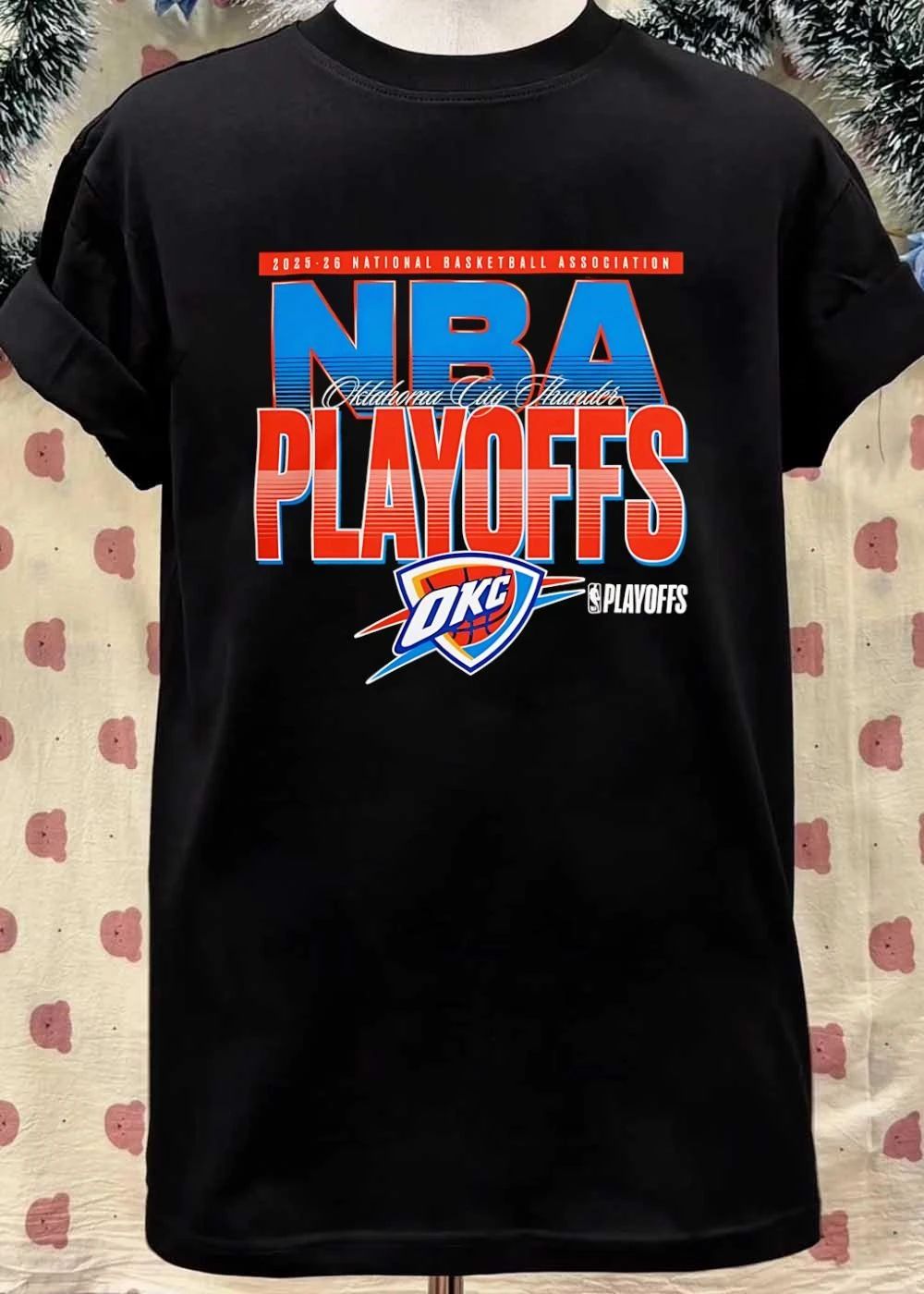 2025-26 National Basketball Association Oklahoma City Thunder NBA Playoffs shirt