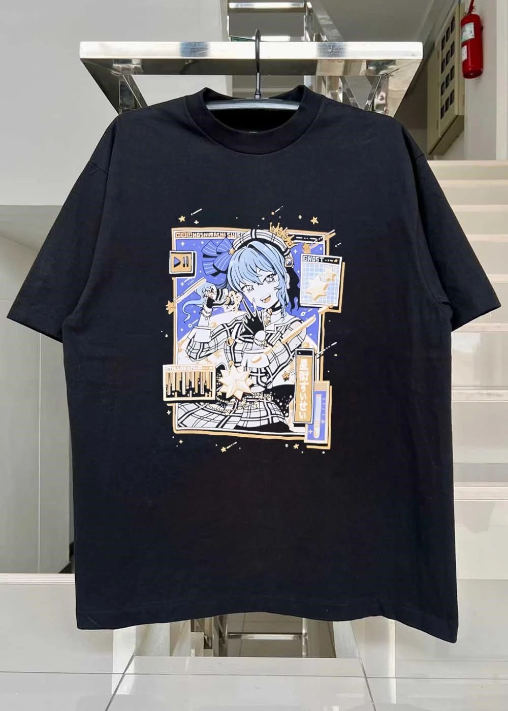 Hoshimachi Suisei GHOST Stellarstill VTuber Idol Shirt